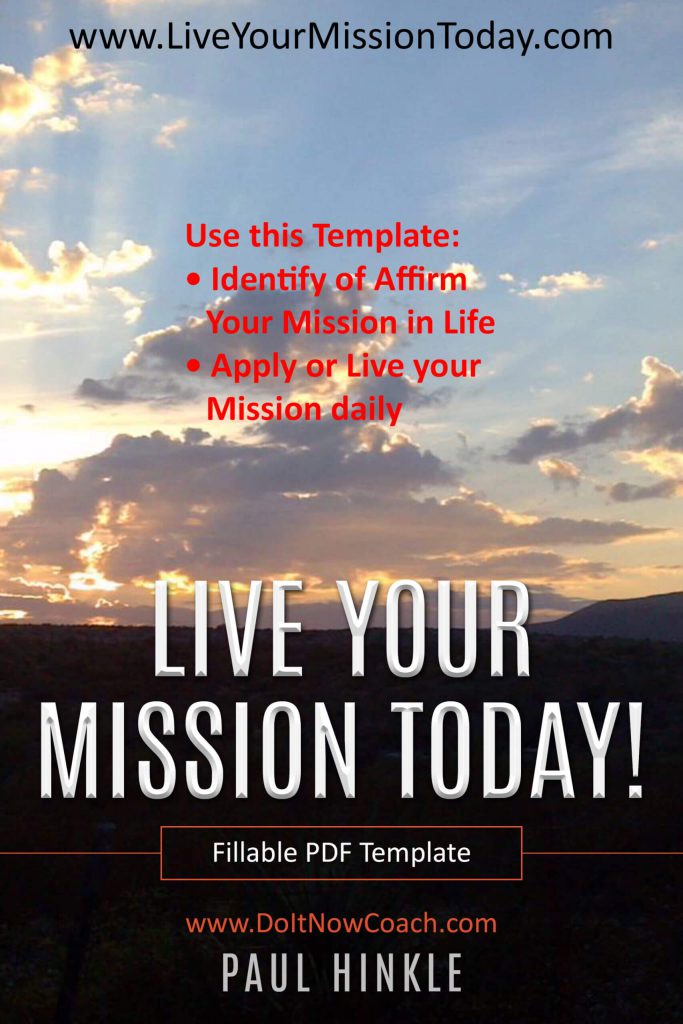 write a mission statement add mision-driven actions