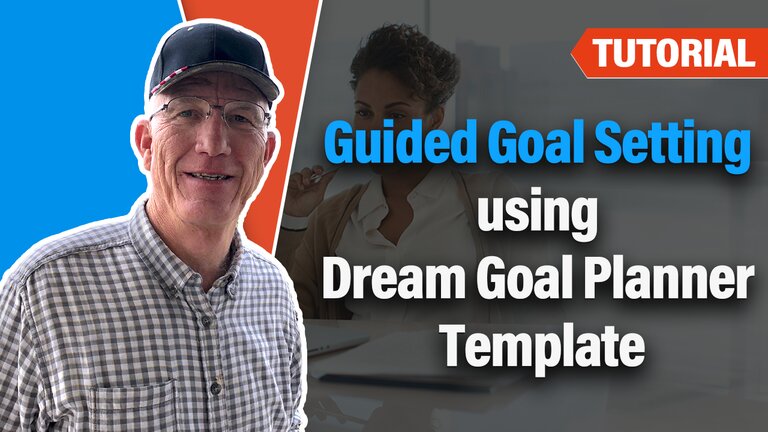 Smart Goal Setting using Dream Goal Planner Template Tutorial