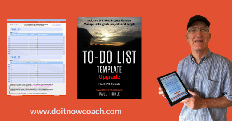 Use this                                                                          Time Management PDF                                                for a SMART To Do List                                              using 3 Rules