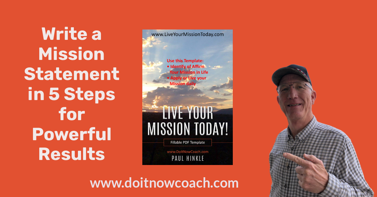 Write a Mission Statement in 5 Steps