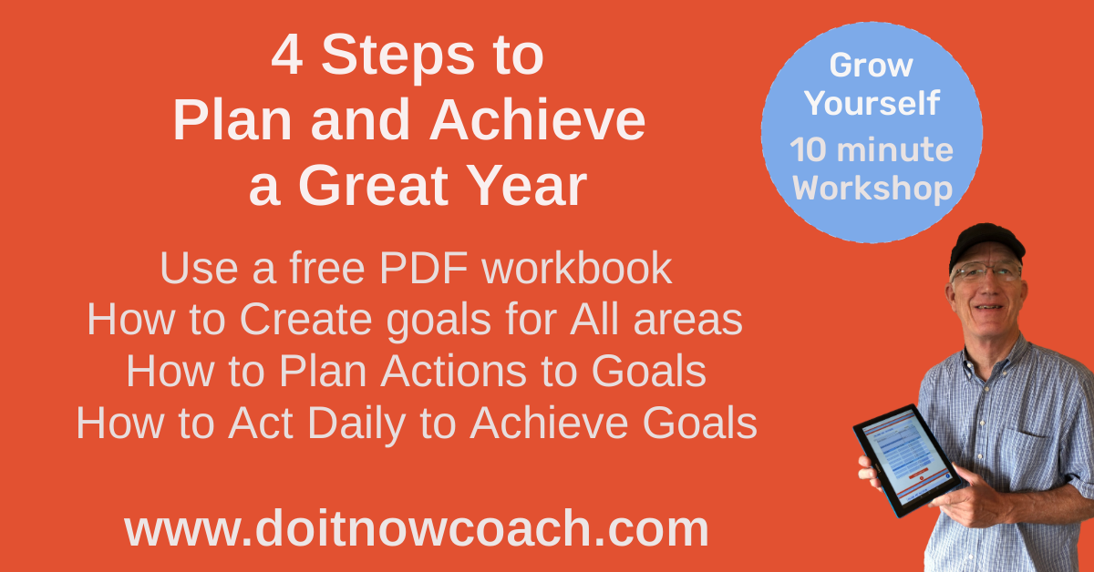 Use these 4 Steps to Plan a Great Year!